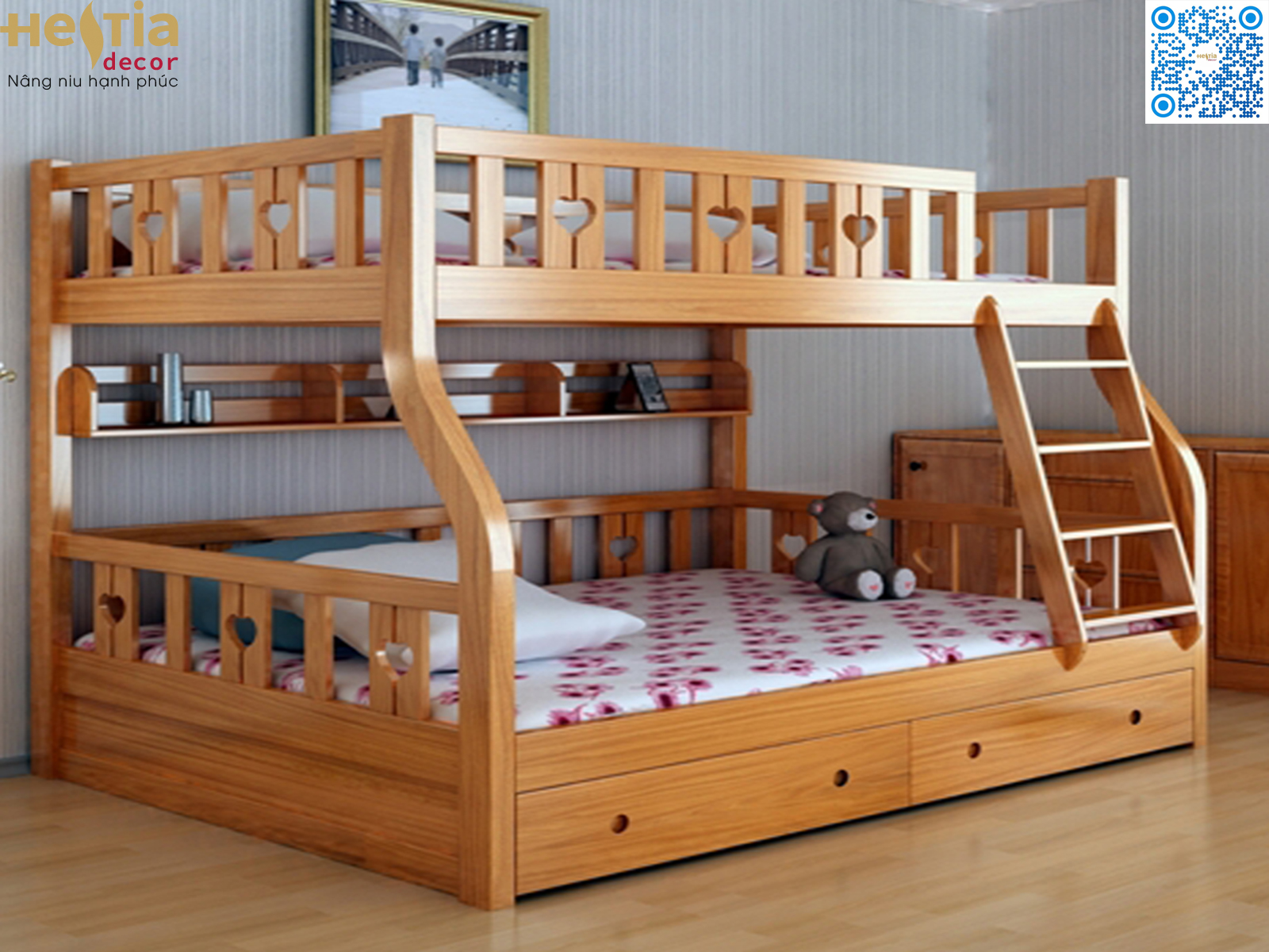 giường tầng cho bé,giường tầng cao cấp,giường tầng đẹp