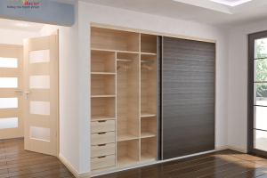 Tủ quần áo thông minh – giải pháp hoàn hảo Decor phòng ngủ có diện tích nhỏ