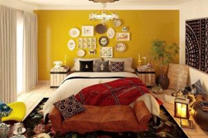 Ý tưởng Decor nội thất phòng ngủ theo phong cách Bohemian